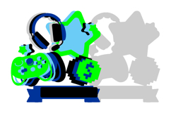 Video Game Cake Topper 3D SVG Product Image 3