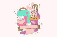 Little Bakery Cake Topper 3D SVG Product Image 4