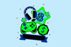 Video Game Cake Topper 3D SVG Product Image 4