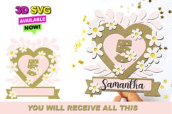 Boho Birthday Cake Topper Product Image 1