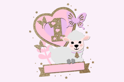 Lamb Cake Topper 3D SVG Product Image 4