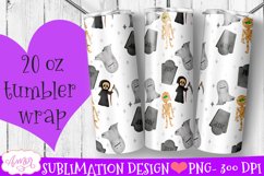 BUNDLE Halloween tumbler wrap PNG for sublimation Product Image 2