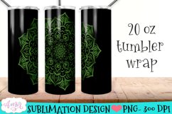 Mandala Tumbler Wraps for Sublimation BUNDLE | 12 PNG Product Image 3