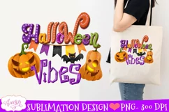 Halloween vibes Sublimation PNG| Cute Halloween design PNG Product Image 2