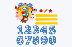 Shaker cake topper SVG Farm Party Product Image 2