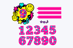 Shaker cake topper SVG Smiley Face Product Image 2