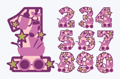 Baby Numbers 3D SVG Product Image 3