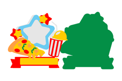 Pizza Cake Topper 3D SVG Product Image 3