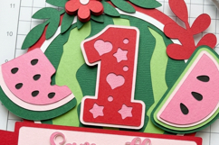Watermelon Cake Topper 3D SVG Product Image 4