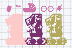 Baby Numbers 3D SVG Product Image 4