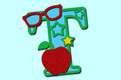 Alphabet 3D SVG Teacher Product Image 4