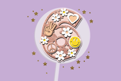 Daisy Numbers 3D SVG Product Image 4