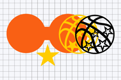 Basketball Card and Numbers 3D SVG Product Image 4