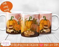 BUNDLE Fall Mug wraps PNG for sublimation 11oz and 15oz Product Image 17