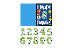 Happy Birthday Card Soccer Product Image 2