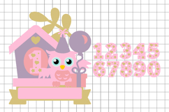 Owl Cake Topper 3D SVG Product Image 2