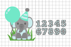 Elephant baby 3D SVG Product Image 2
