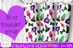 BUNDLE Halloween tumbler wrap PNG for sublimation Product Image 5