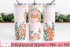 Bride Tumbler Wrap for Sublimation | Wedding tumbler PNG Product Image 2