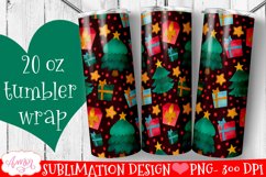 BUNDLE Christmas tumbler wrap for sublimation, 12 PNG Product Image 3