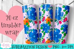 Customizable spring tumbler wrap for sublimation Product Image 2