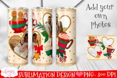 Photo Christmas tumbler wrap for sublimation Product Image 2