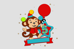 Circus Cake Topper 3D SVG Product Image 4