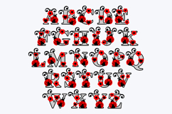 Alphabet 3D SVG ladybug Product Image 3