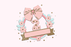 Coquette Cake topper 3D SVG Product Image 4