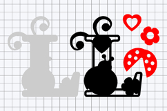 Alphabet 3D SVG ladybug Product Image 2
