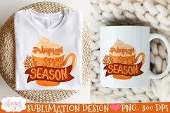 Pumpkin spice season PNG for Sublimation |Fall T-shirt PNG Product Image 2
