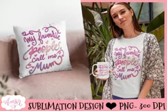 Mum sublimation design | Mother's day PNG Product Image 2