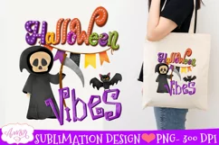 Halloween vibes Sublimation PNG| Cute Halloween design PNG Product Image 2