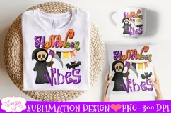 Halloween vibes Sublimation PNG| Cute Halloween design PNG Product Image 3