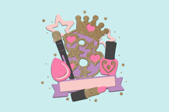 Make up numbers 3D SVG Product Image 4