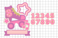 Roller skates Topper 3D SVG Product Image 2