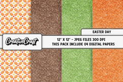 Easter Day Digital Papers, scrapbooking backgrounds designs Product Image 1