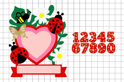 Ladybug Topper 3D SVG Product Image 2