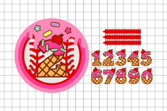 Baseball ice cream drip topper shaker Product Image 2