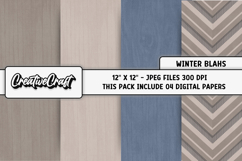 Christmas Digital Papers, scrapbooking backgrounds designs Product Image 1