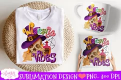 Witchy vibes Sublimation PNG| Halloween PNG illustration Product Image 3