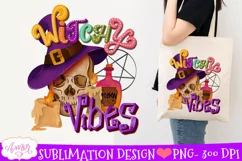 Witchy vibes Sublimation PNG| Halloween PNG illustration Product Image 2