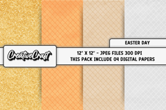 Easter Day Digital Papers, scrapbooking backgrounds designs Product Image 1