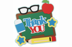 Teacher Back to School Cake Topper 3D SVG Product Image 4