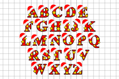 Alphabet 3D SVG Christmas Product Image 2