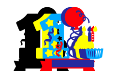 Birthday numbers Topper 3D SVG Product Image 3