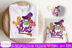 Witchy vibes Sublimation PNG| Halloween PNG illustration Product Image 2