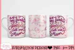My favourite people call me mum mug wrap | Mother's day PNG Product Image 2