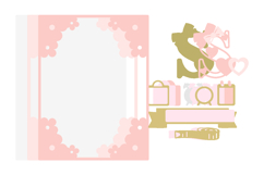 Birth Stats announcement signs Baby 3D SVG Product Image 3