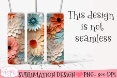 3D Tumbler Sublimation BUNDLE | Spring tumbler PNG Product Image 7